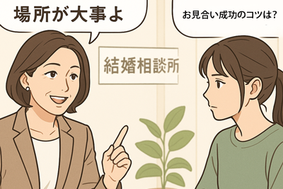 結婚相談所　お見合い