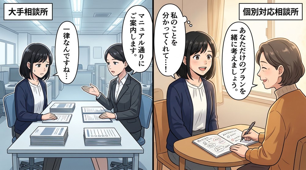 マニュアル対応のイメージ