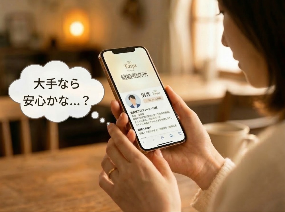 有名ブランドの安心感