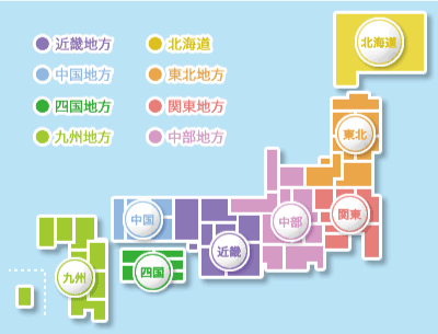 日本地図