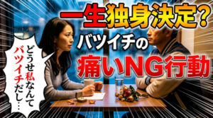 【男女共通】バツイチさんが再婚婚活でやってはいけないNG行動8選!