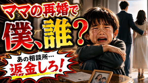【子供の名前ケア】離婚・再婚で苗字が変わる衝撃とは……？