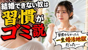 【婚活自分磨き】『自分を変えたい』あなたに必要な力は『習慣力』である