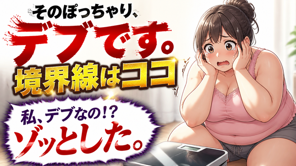 婚活市場で「ぽっちゃり」は大人気！「デブ」との境界線はどこにある？