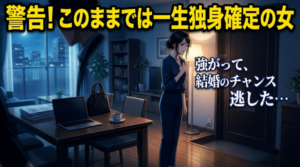 女性は●●を押し出すと結婚が遠ざかります