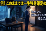 女性は●●を押し出すと結婚が遠ざかります