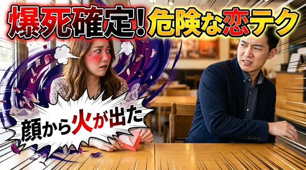 間違えて使うと超絶恥ずかしい恋愛テクニック