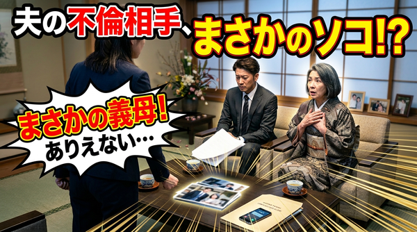 夫の不倫相手は●●だった！～サレ妻体験談～