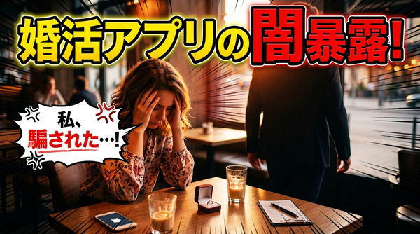 【マッチングアプリが抱える5つのデメリット】結婚相談所と比較することをおすすめします！