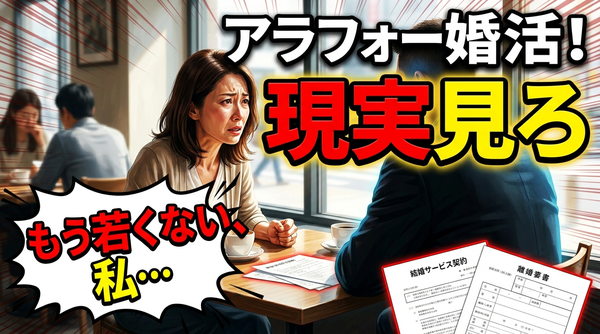 アラフォー女性が受け入れるべき婚活の現実