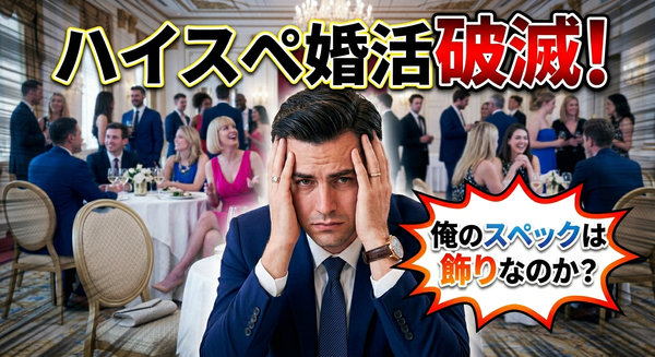 高収入・高学歴の男子こそ婚活で苦労する4つの理由