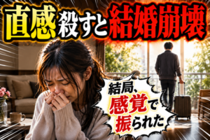 男性の婚活に一番大切なのは『感覚』と『直感』！見た目やステータスは後回し！
