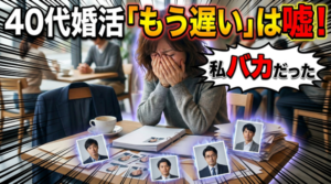 【40代女性の婚活】40代ではすでに遅い！？結婚相談所で幸せになる秘訣