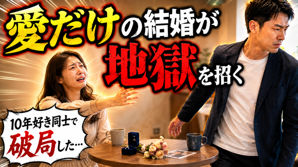 お見合い結婚に抵抗・偏見をもつあなたへ！恋愛結婚のデメリットも知ろう！