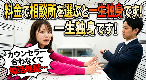 結婚相談所を選ぶ際のポイントは『カウンセラーとの相性』