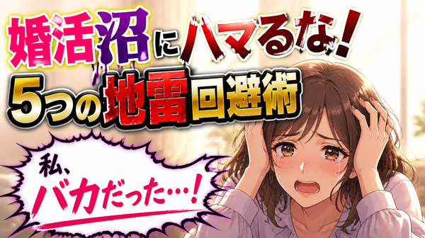 婚活初心者必見！婚活を始めるときの勘違いベスト５