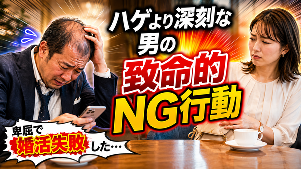 【婚活コンプレックス】ハゲ・薄毛でも気にしない！婚活で大事なのは中身！