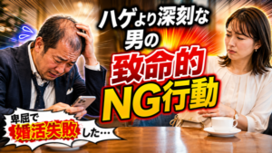 【婚活コンプレックス】ハゲ・薄毛でも気にしない！婚活で大事なのは中身！