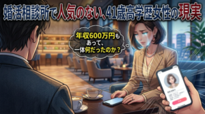 41歳/会社員/大卒/年収600万女性の結婚相談所の婚活体験談