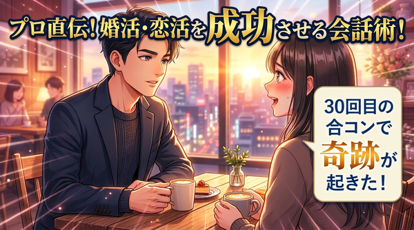 恋愛と婚活で使える技術「会話術」