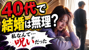 結婚できたアラフォー女性に共通する3つの考え方。40代は手遅れという概念を捨てるべし!