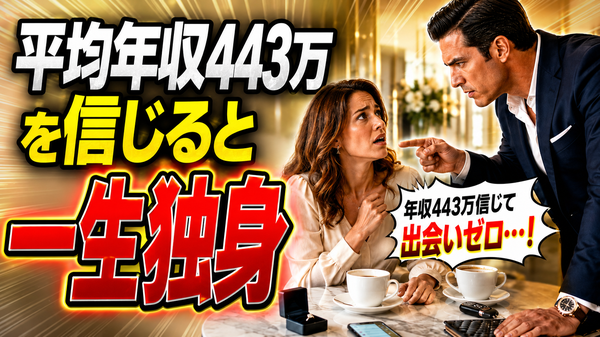 【嘘!?】婚活女子よ！日本の『平均年収調査』をまだ信じているの？