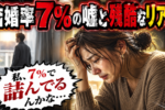 アラフォー女性が結婚できる確率はたったの7%