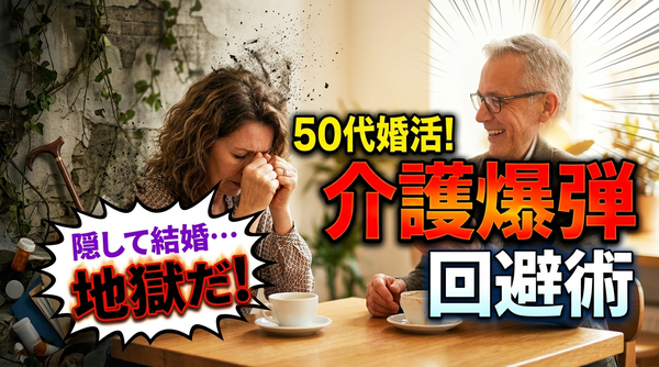 【50代婚活の問題・悩み＜介護編＞】介護については事前に伝える！