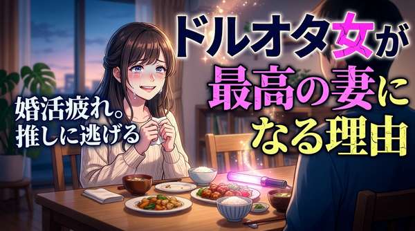 【アイドル推し活女子の婚活】結婚すれば夫婦円満になる可能性大！？