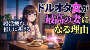 【アイドル推し活女子の婚活】結婚すれば夫婦円満になる可能性大！？