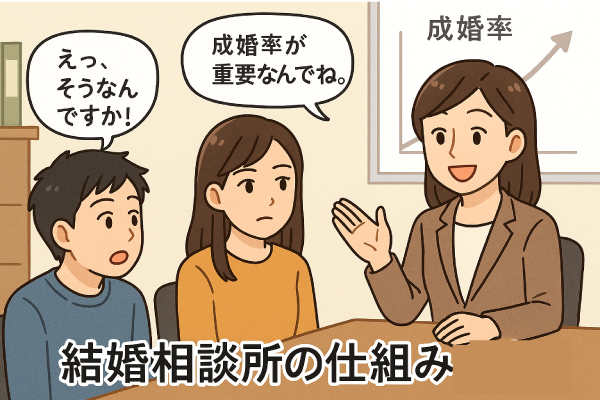 結婚相談所のからくりを徹底解説!メリット・デメリットと成婚率向上の秘訣