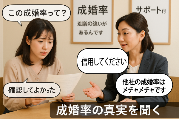 結婚相談所　からくり