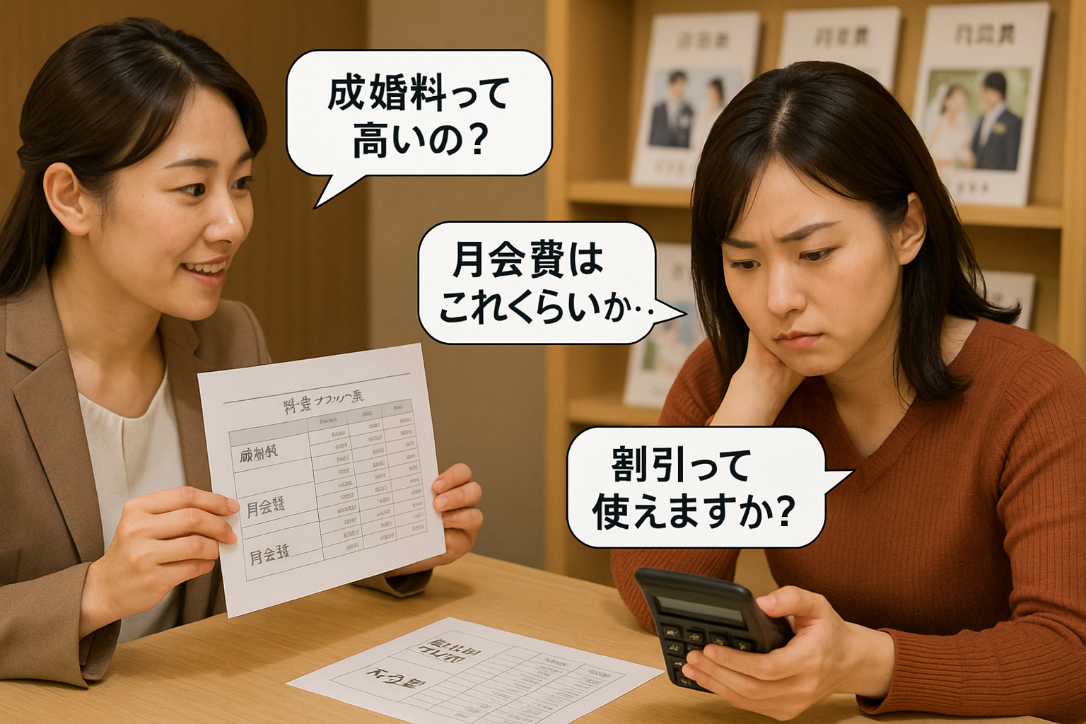 結婚相談所　料金