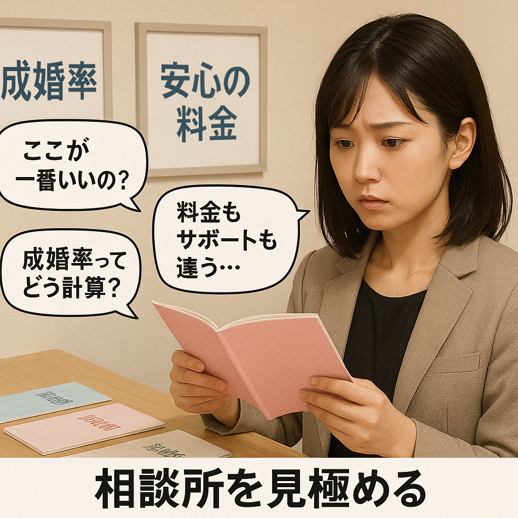 結婚相談所　からくり