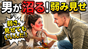 欠点を見せて心を掴む！男心を動かす法則