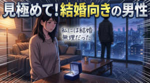 恋愛に向いている男性と結婚に向いている男性の違い